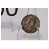 1959 Franklin 1/2 Dollar Silver Coin