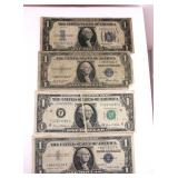 1957A & 1969D, 1934, 1935A $1 Silver Certificates