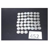 45 Kennedy Half Dollars