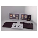 Two 1984 Coin Proof Sets