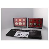 Two 1981 US Coin Proof Sets