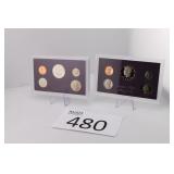 1986 & 1987 U.S. Coin Proof Sets