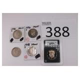 Kennedy Half Dollar Proofs & Uncirc. Coins