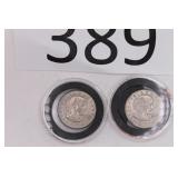 1979P & 1979D Susan B. Anthony One Dollar Coins