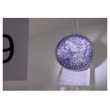 1896 No Mint Morgan Silver Dollar
