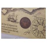 Genuine 1809 Admiral Gardner Shiwreck Coin
