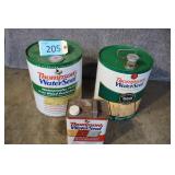 Two 5 Gallon Thompsons Water Seal