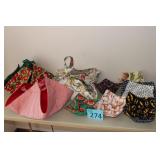 New Hand Made Quilted Soup Bowl & Dish Carrier