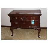 Cherry Queen Anne Style Lowboy Dresser