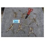 Seven Vise Grips