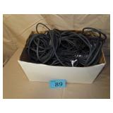 Box Full of Speaker Cables & Guitar Cables