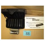 Piedmont Set of Blues Harmonicas with Case