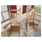 Two Matching Rocking Chairs