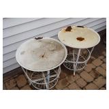 Two Outdoor Tables