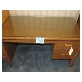 Office Desk with Glass Top