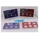 1999 & 2000 U.S. Mint Silver Proof Sets