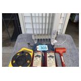 Electric Heater, Extension Cord Reel, 4 lb Hammer