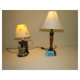 Two Small Lamps