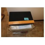 Three Drawer Plastic Chest Full of Felt/Batting