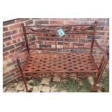 Metal Outdoor Bench / Table