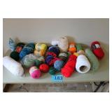 Nice Lot of Many Rolls of  Yarn