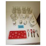 Christmas Glasses, Cups, Etc.
