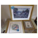 Three Framed Prints