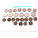 Susan B. Anthony, Indian Head Nickels, Wheat Penny