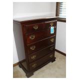 Cherry Queen Anne Stye Chest of Drawers