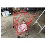 Metal Roll Basket Dolly