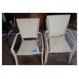 Four Outdoor Chairs with Cover