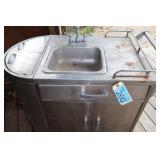 Stainless Steel Outdoor Serving Cart