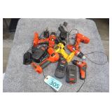 5 Pc. Battery Operated Tools