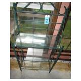 Plant Stand with Glass Shelving