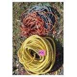 Heavy Duty Nylon Rope / Four Extension Cords