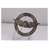 WWII Sterling Silver CAA War Training Badge