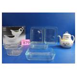 Pyrex and Gravy Boats New in Box