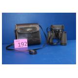 Vintage Focal 8X-17X40 Binoculars/Leather Case