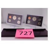 Two 1985 U.S. Coin Proof Sets