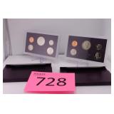 Two 1985 U.S. Coin Proof Sets