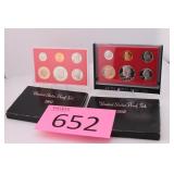 Two 1982 U.S. Mint Proof Sets