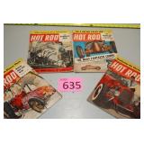 1954 and 1955 Hot Rod Magazines