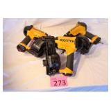 Three Bostitch Pneumatic Roofing Nailers