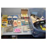 Tote Full of Electrical Supplies