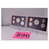 Two 1992 U.S. Coin Proof Sets