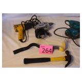 Heat Gun, Electric Drill, Mekita Sander