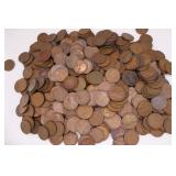 Five Hundred Wheat Pennies