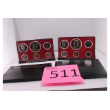 Two 1974 U.S. Mint Coin Proof Sets