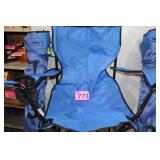 Three Brand New Outdoor Folding Chairs