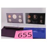 1983 & 1985 U.S. Mint Proof Sets